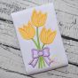 Tulip Bouquet Applique | Machine Embroidery Designs by JuJu