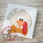 Munchkyms Turkey Boy and Girl Applique | Machine Embroidery Designs by JuJu