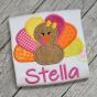 Turkey Girl Applique | Machine Embroidery Designs by JuJu