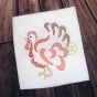 Swirl Turkey Motif Embroidery | Machine Embroidery Designs by JuJu