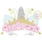 Unicorn Horn 4th Grade Motif Embroidery | Machine Embroidery Designs by JuJu