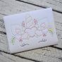 Unicorn Horn with Hearts Bean Embroidery | Machine Embroidery Designs by JuJu