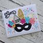 Unicorn Horn New Years Party Applique | Machine Embroidery Designs by JuJu
