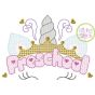 Unicorn Horn Preschool Motif Embroidery | Machine Embroidery Designs by JuJu