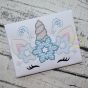 Unicorn Horn Snowflakes Motif | Machine Embroidery Designs by JuJu
