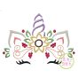 Unicorn Horn Sunflower Embroidery | Machine Embroidery Designs by JuJu