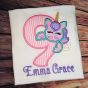 Unicorn Numbers Set Applique | Machine Embroidery Designs by JuJu