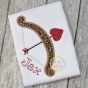 Valentine Bow and Arrow Applique | Machine Embroidery Designs by JuJu