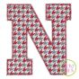 I2S Varsity Applique Alphabet | Machine Embroidery Designs by JuJu