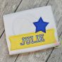 Volleyball Star Banner Applique Design | Machine Embroidery Designs by JuJu