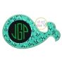 Whale Monogram Applique | Machine Embroidery Designs by JuJu