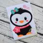 Winter Penguin2 Girl Applique | Machine Embroidery Designs by JuJu
