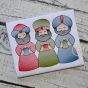 Wisemen Sketch Embroidery | Machine Embroidery Designs by JuJu