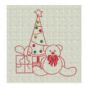 Christmas Teddy Bear Redwork Machine Embroidery Designs by JuJu