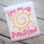 You Are My Sunshine Embroidery | Machine Embroidery Designs by JuJu