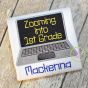 Zooming Into School Laptop Applique Design Set