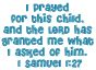 1 Samuel 1:27
