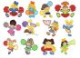 Cheerleaders Applique Machine Embroidery Designs by JuJu 