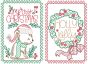 Christmas Greeting Cards 10 | Machine Embroidery Designs by JuJu
