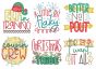 Christmas Word Art 5 Machine Embroidery Designs by JuJu
