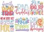 Road Trip Word Art Machine Embroidery Designs by JuJu
