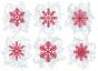 Snowflake Motifs Machine Embroidery Designs by JuJu