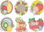 Summer Fruits | Machine Embroidery Designs by JuJu