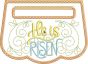 ITH He Is Risen Wrap Around Towel Topper | Machine Embroidery Designs by JuJu