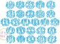 Itch 2 Stitch Fancy Circle Large Monogram Digital Embroidery Machine Designs by JuJu