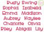 Rusty Swing Embroidery Font Digital Machine Embroidery Designs by JuJu