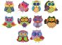 Jumbo A Hoot and a Half Set 2 Applique Machine Embroidery Designs by JuJu 