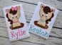 Sitting Horse Girl Applique | Machine Embroidery Designs by JuJu