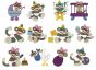 Sock Monkey Babies Filled Machine Embroidery Designs by JuJu


