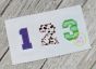 I2S Varsity Numbers Applique | Machine Embroidery Designs by JuJu