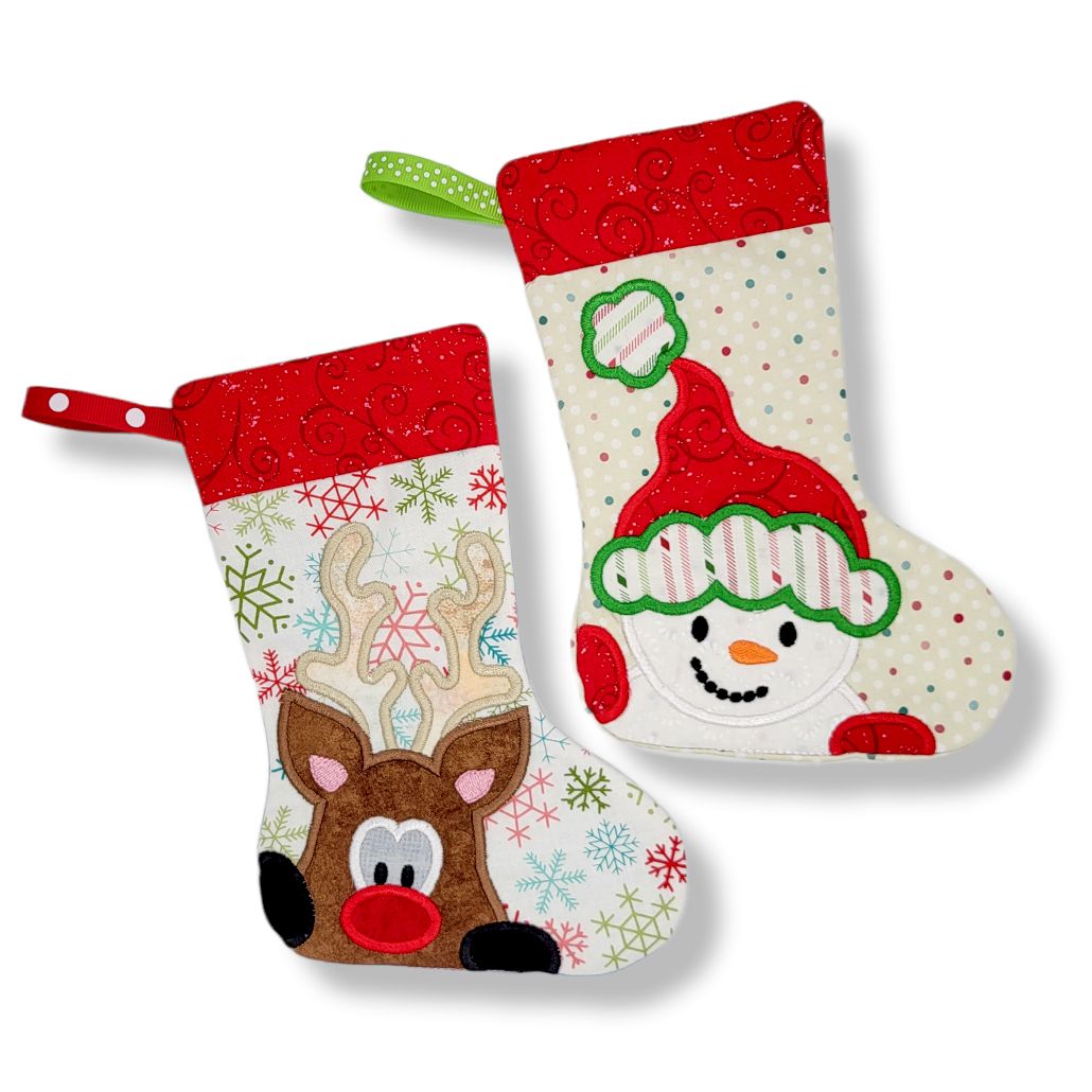 ITH Christmas Stockings 2 | Machine Embroidery Designs by JuJu