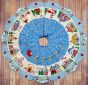 ITH North Pole Village Tree Skirt | Machine Embroidery Designs by JuJu