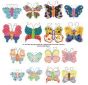 Fun Spring Butterflies Applique Machine Embroidery Designs by JuJu 