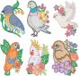 Birds Applique 2 | Machine Embroidery Designs by JuJu