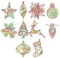 Mehndi Christmas Machine Embroidery Designs by JuJu