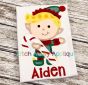 Elf Candy Cane | Machine Embroidery Designs by JuJu/ Stitch Away Applique 