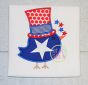 Patriotic Bird Applique | Machine Embroidery Designs by JuJu