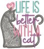 Cat Lovers Word Art 1
