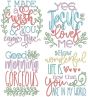 Baby Blessings 11 | Machine Embroidery Designs by JuJu