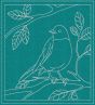Beautiful Birds Quilt Blocks 1 | Machine Embroidery Designs by JuJu