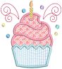 Birthday Celebration Applique | Machine Embroidery Designs by JuJu