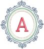 Brigitte Monogram | Machine Embroidery Designs by JuJu