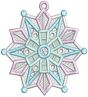 Free Standing Lace Snowflakes 2 | Machine Embroidery Designs by JuJu