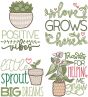 Plant Lovers 8 | Machine Embroidery Designs by JuJu