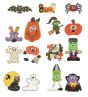 Jumbo Halloween Sampler Applique Machine Embroidery Designs by JuJu 