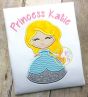 Princess 3 Applique | Machine Embroidery Designs by JuJu